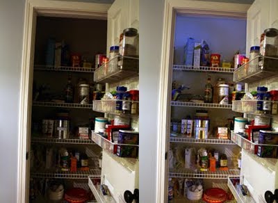 pantry closet lighting