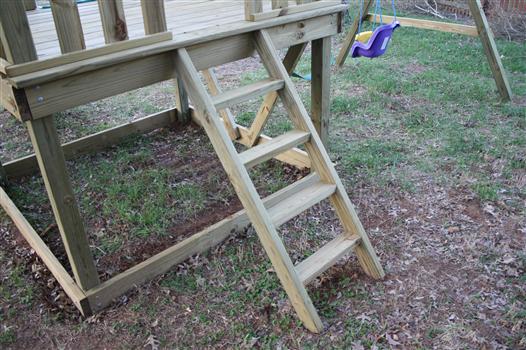 climbing steps for playset