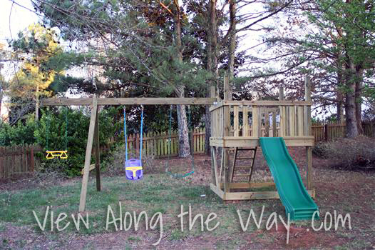 How To Build A Diy Wooden Playground Playset