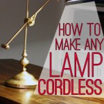 How to make any lamp cordless