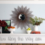 Decorating a Mantle for Fall/Autumn at View Along the Way