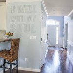 "It is well with my soul" - Canvas Letters at View Along the Way