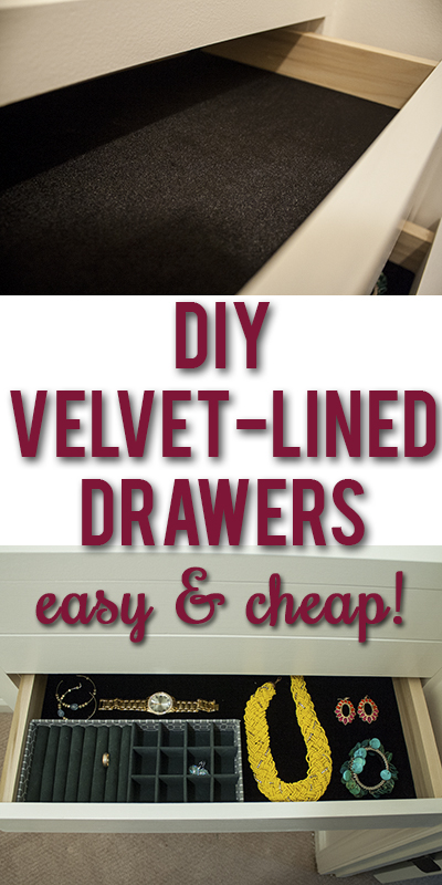 Nalle's House: DIY FABRIC DRAWER LINERS