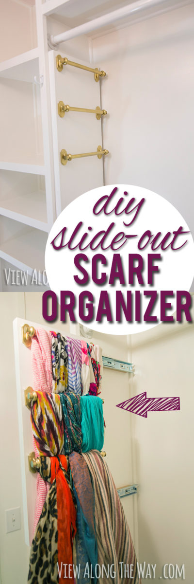 25 Hijab storage ideas!  scarf storage, storage, scarf organization